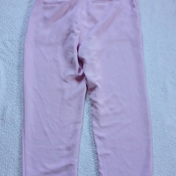 Aritzia Wilfred Tie Front Pants orchard  petal Pink Womens size 16 - Picture 11 of 13